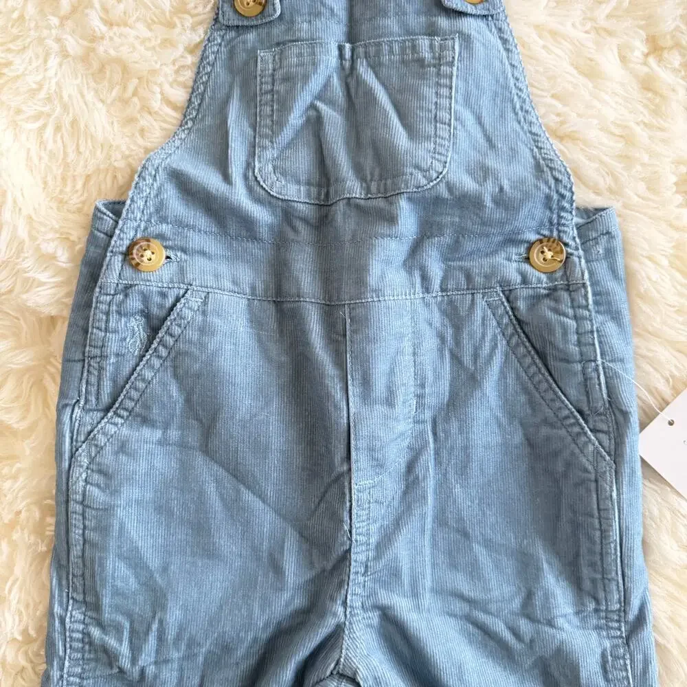 NEW Ralph Lauren Blue Corduroy Overall